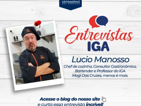 Lucio Manosso Chef IGA